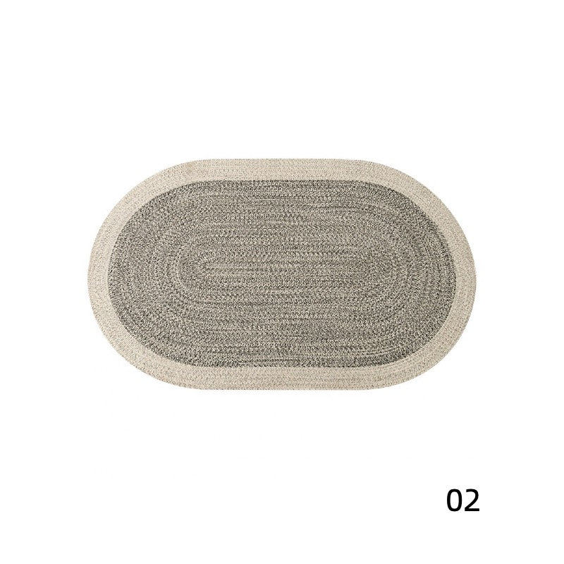 Washable Handwoven Polypropylene Rug（Wa-fu 03）