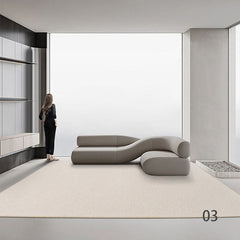 100% Natural Wool Machine-Woven Rug – Premium Quality Built to Last（Angie）