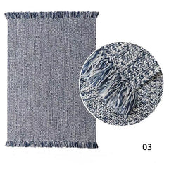 Reversible Handwoven Polypropylene Rug （SOFTY）