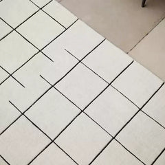 Premium Hand-Tufted Carpet（Gridline）