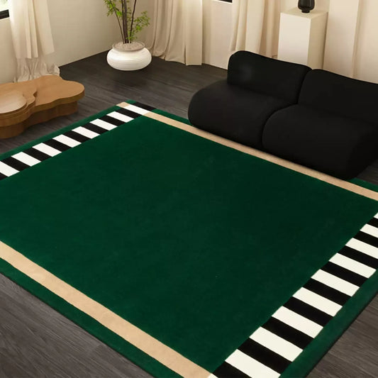 Premium Hand-Tufted Carpet（Frame Stripe）
