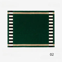 Premium Hand-Tufted Carpet（Frame Stripe）