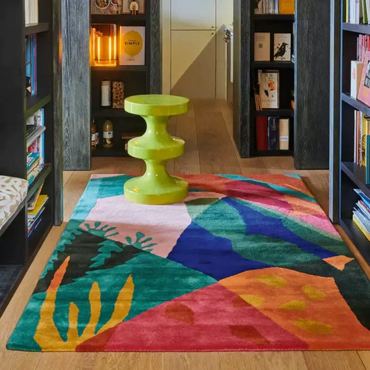 Premium Hand-Tufted Carpet（Chromatic Field）