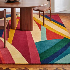 Premium Hand-Tufted Carpet（Chromatic Field）