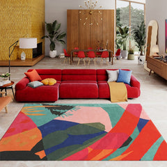 Premium Hand-Tufted Carpet（Chromatic Field）