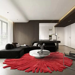 Premium Hand-Tufted Carpet（Ember Bloom）