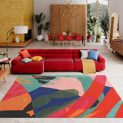 Premium Hand-Tufted Carpet（Chromatic Field）