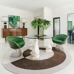 Premium Hand-Tufted Carpet（Equinox Circle）