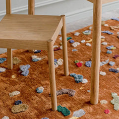 Premium Hand-Tufted Carpet（Confetti Field）