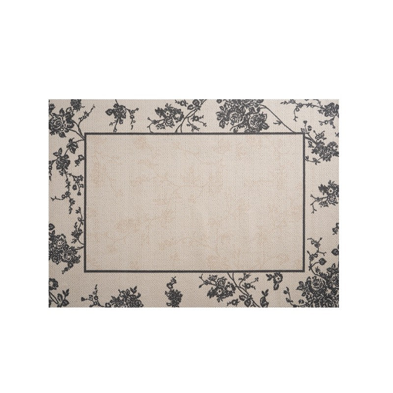 Classic Nordic-Style 3D Wilton Woven Carpet（Blooming Flowers）