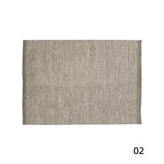 Handwoven Carpet Crafted Only from Natural Materials — A High-Quality Piece Made to Last（Rock）