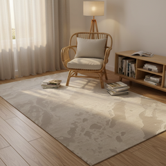 Classic Nordic-Style 3D Wilton Woven Carpet（Burton）