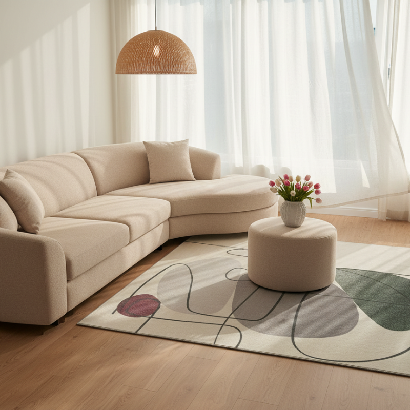 Zen Echo polypropylene rug - image 19