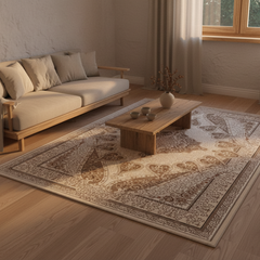 Classic Nordic-Style 3D Wilton Woven Carpet（Andes）