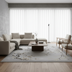 Classic Nordic-Style 3D Wilton Woven Carpet（Andes）