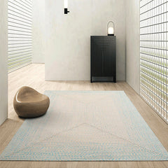 Reversible Handwoven Polypropylene Rug （Wa-fu 06）