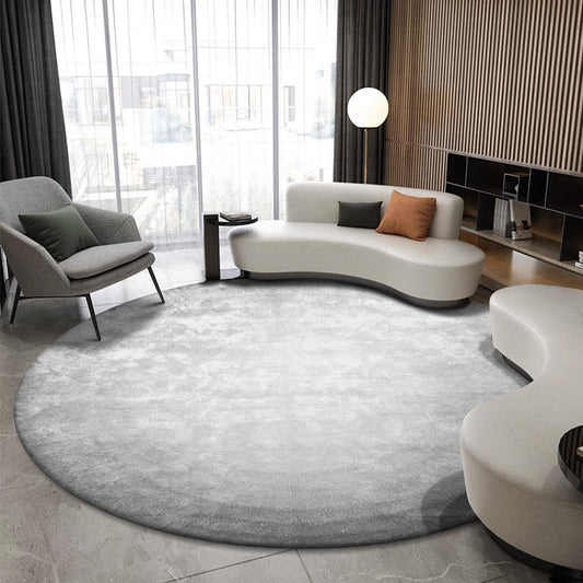 Moon Surface Rug – Modern Gradient Nylon Rug（LUNA VEIL）