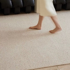 100% Natural Wool Machine-Woven Rug – Premium Quality Built to Last（Nude）