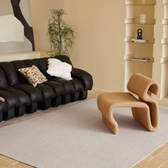 100% Natural Wool Machine-Woven Rug – Premium Quality Built to Last（Nude）
