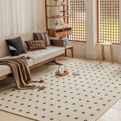 New Zealand Wool Blend Rug — Thick, Durable, and Effortlessly Elegant（Black Stone Apartment）