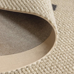New Zealand Wool Blend Rug — Thick, Durable, and Effortlessly Elegant（Black Stone Apartment）