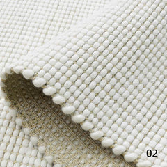 Handwoven Natural Fiber Rug – Timeless Quality for Everyday Living（Particles）