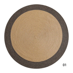 Natural Jute Rug – Summer-Friendly（18）