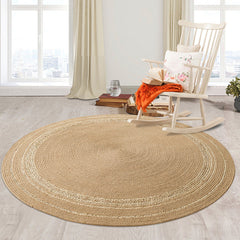 Natural Jute Rug – Summer-Friendly（17）