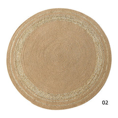 Natural Jute Rug – Summer-Friendly（17）