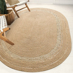 Natural Jute Rug – Summer-Friendly（17）