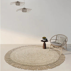 Natural Jute Rug – Summer-Friendly（29）