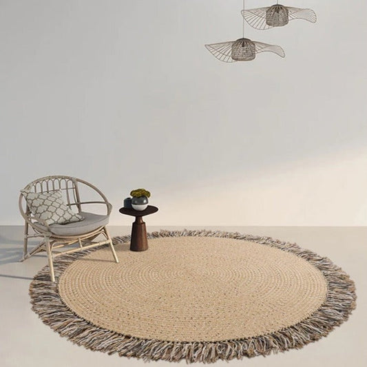 Natural Jute Rug – Summer-Friendly（03）