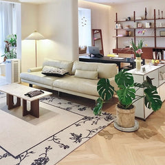 Classic Nordic-Style 3D Wilton Woven Carpet（Blooming Flowers）