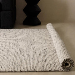 Handwoven Carpet Crafted Only from Natural Materials — A High-Quality Piece Made to Last（Rock）