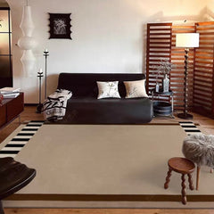 Premium Hand-Tufted Carpet（Frame Stripe）