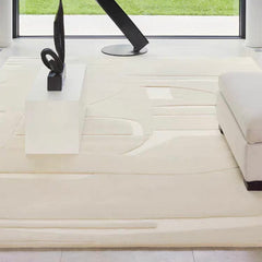 Premium Hand-Tufted Carpet（Muted Form）