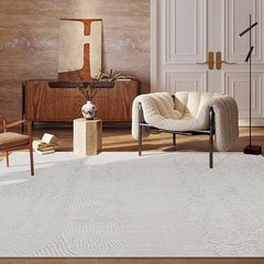 Classic Nordic-Style 3D Wilton Woven Carpet（Clear Moon）