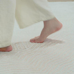 Classic Nordic-Style 3D Wilton Woven Carpet（Clear Moon）