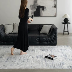 Meredith Blue polypropylene rug - image 6