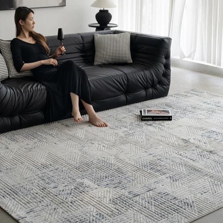 Meredith Blue polypropylene rug - image 8