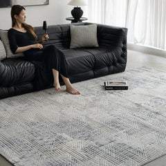 Meredith Blue polypropylene rug - image 8