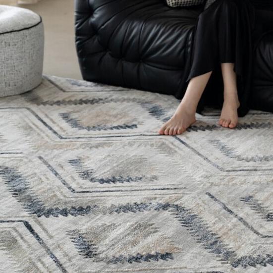 Meredith Blue polypropylene rug - image 10
