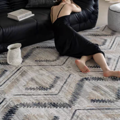 Meredith Blue polypropylene rug - image 15