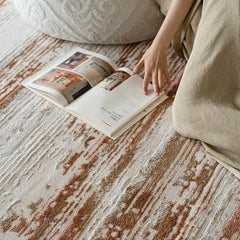 Meredith Orange polypropylene rug - image 13