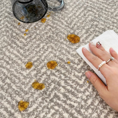 Classic Nordic-Style 3D Wilton Woven Carpet（Cloud）