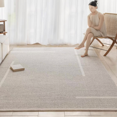 Classic Nordic-Style 3D Wilton Woven Carpet（Cloud）