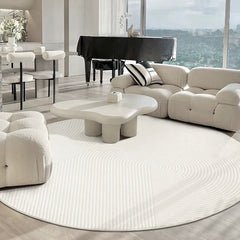 Classic Nordic-Style 3D Wilton Woven Carpet（HALFHALF）