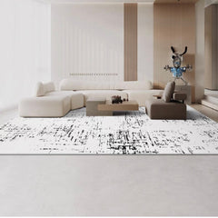 Outstanding Water Resistance! Premium Nordic-Style Waterproof Rug（Seine River）