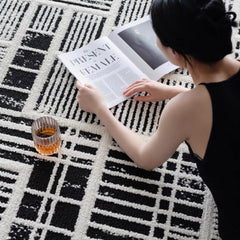 Outstanding Water Resistance! Premium Nordic-Style Waterproof Rug（Celluloid）