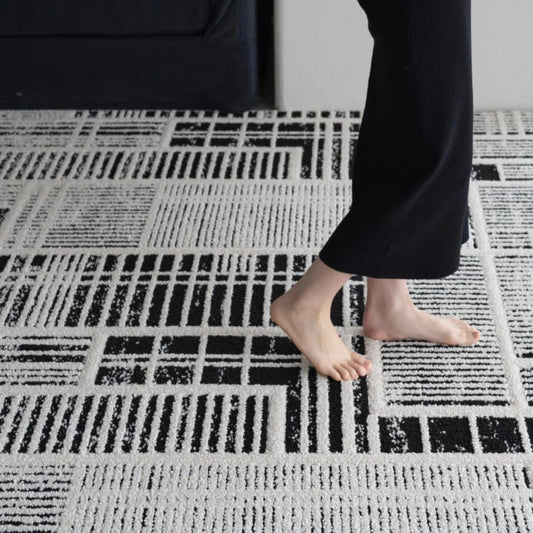 Classic Nordic-Style 3D Wilton Woven Carpet（Celluloid）